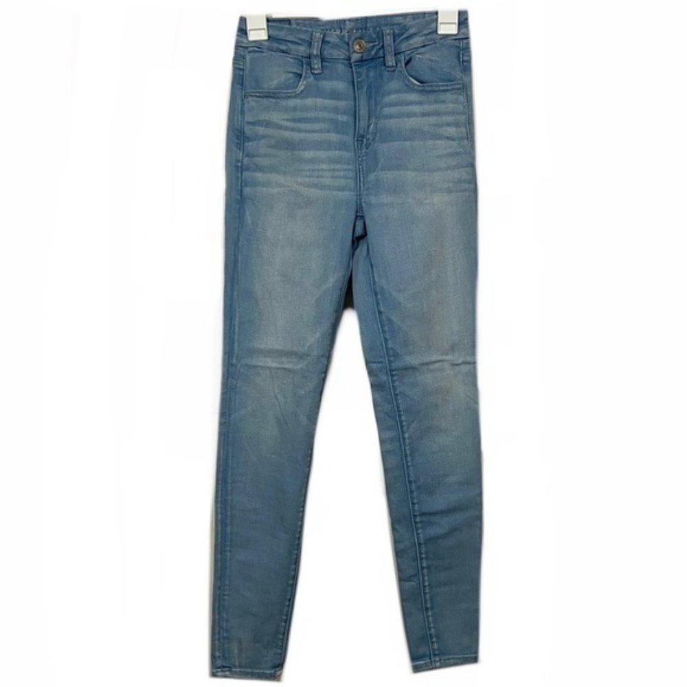 American Eagle High Waisted Curvy Skinny Jeans